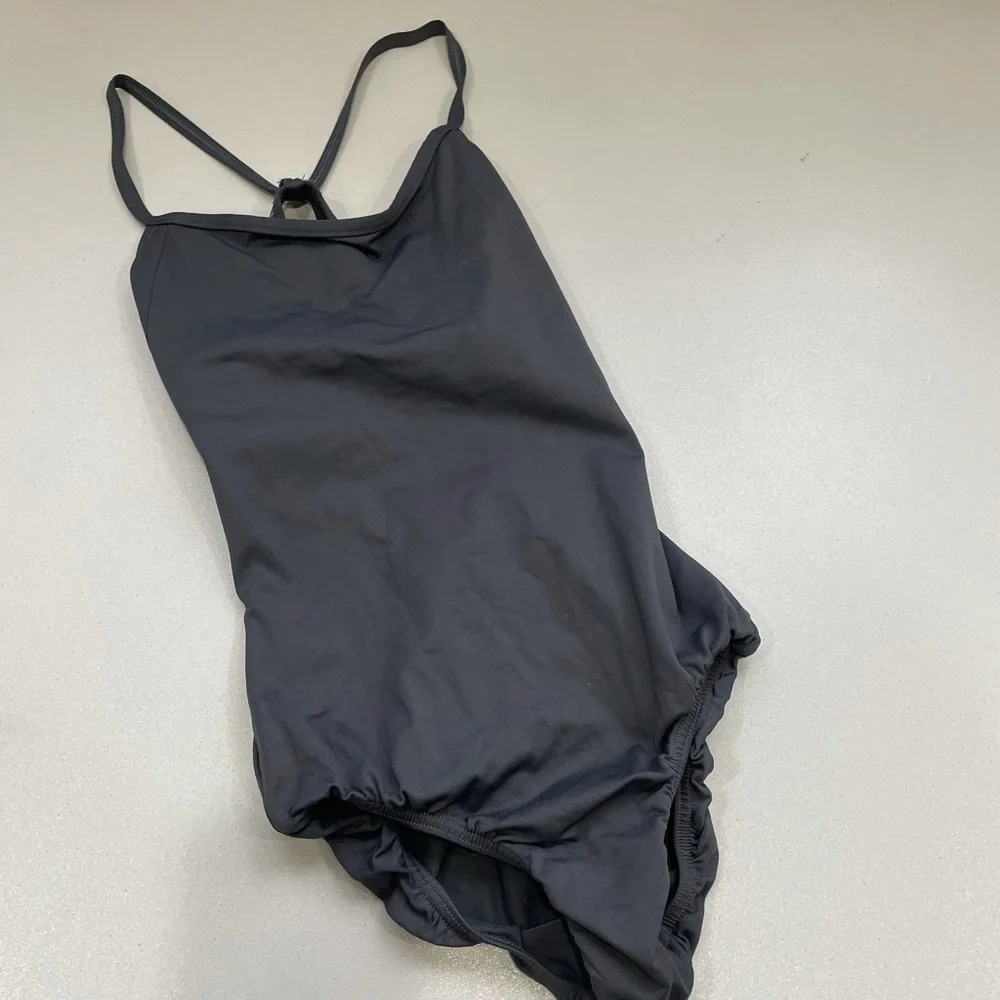 Body Wrappers Premiere Collection Leotard Dark Grey Size Small